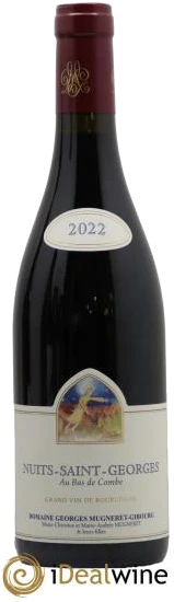 photo Nuits-Saint-Georges au Bas de Combe Mugneret-Gibourg 2022