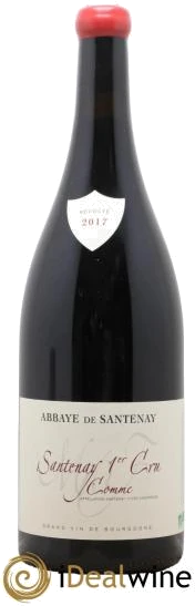 photo Santenay 1er Cru Comme Abbaye de Santenay 2017
