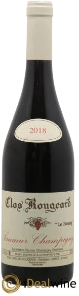 photo Saumur-Champigny le Bourg Clos Rougeard 2018