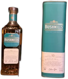 photo du vin Bushmills Single Malt Whiskey 10ans