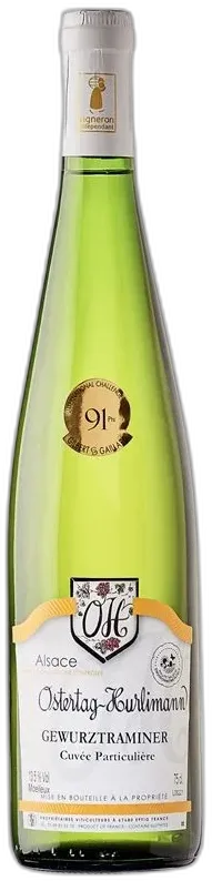 photo Gewurztraminer Cuvée Particulière Domaine Ostertag Hurlimann