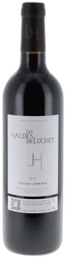 photo du vin les Haldes de Luchey 2019 Pessac Léognan Rouge