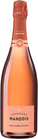 photo du vin Champagne Mandois Rosé Grande Réserve Brut