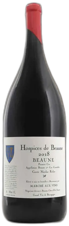 photo Mathusalem Beaune Premier Cru Cuvée Nicolas Rolin 2018 Hospices de Beaune