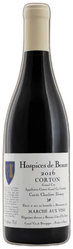 photo Corton Grand Cru Cuvée Charlotte Dumay 2016 Hospices de Beaune