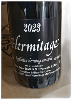 vue du vin Dard Ribo Hermitage