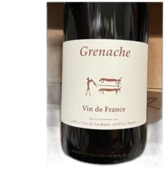 photos du vin Clos du Tue Boeuf Vin de France Grenache