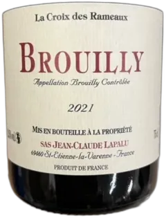 photo du vin Brouilly la Croix des Rameaux