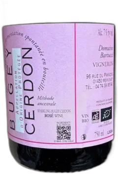 photo du vin Domaine Bartucci Cerdon du Bugey