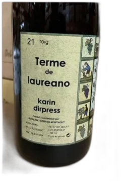 vue du vin Terme de Laureano