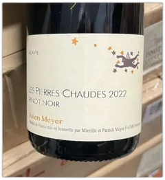photo Domaine Julien Meyer Alsace Pinot Noir Pierres Chaudes