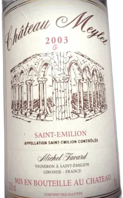 capture du vin Chateau Meylet Saint Emilion