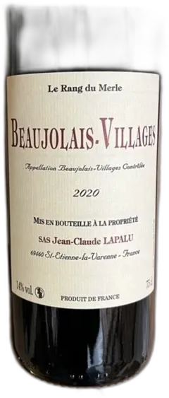 photo du vin Rang du Merle
