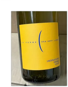 vue du vin Underground Orange Velvet