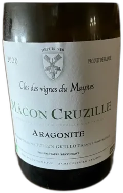 photo du vin les Vignes du Maynes Mâcon-Cruzille Blanc Aragonite