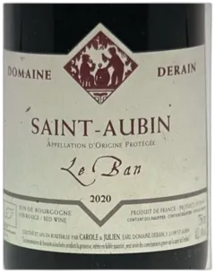 photo du vin Saint Aubin le Ban