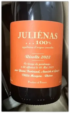 image du vin Domaine les Bertrand Juliénas