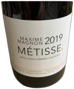 illustration du vin Maxime Magnon Corbières Métisse Magnum