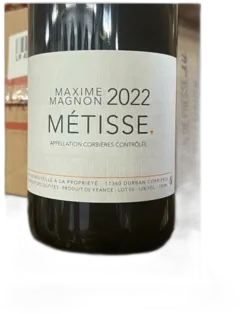 photo du vin Maxime Magnon Corbières Rosé Métisse 2022