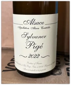 photo Sylvaner Pigé