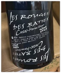 illustration du vin Crozes Hermitage les Bâties