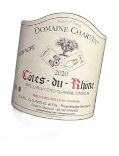 photo Domaine Charvin Côtes du Rhône 2020 Magnum