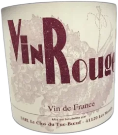 vue du vin Clos du Tue Boeuf Vin de France Vin Gamay-Côt
