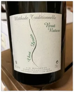 photo du vin Domaine Derain Vin Mousseux Méthode Traditionnelle Chut Derain! Magnum