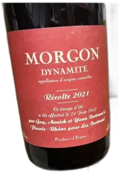 image du vin Bio Dynamite