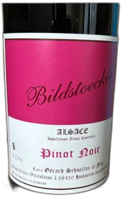 photo Domaine Schueller Alsace Pinot Noir Bildstœcklé