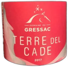 illustration du vin Domaine de Gressac Igp Pays du Gard Terre Del Cade 2017