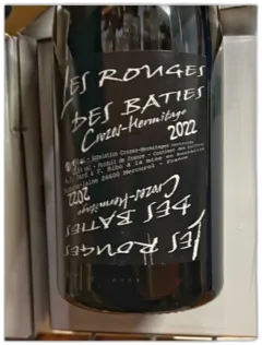 illustration du vin Crozes-Hermitage les Bâties