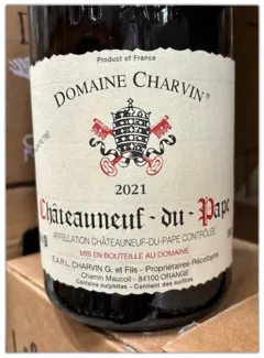 photo Domaine Charvin Chateauneuf du Pape Magnum