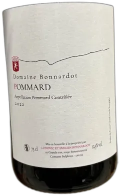 image du vin Domaine Bonnardot Pommard