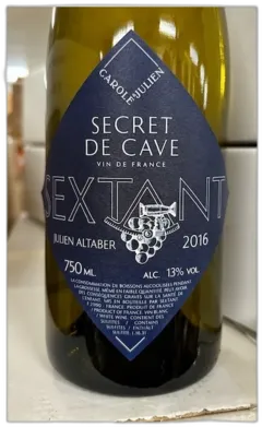 photo Sextant Vin de France Blanc Intuition Secret de Cave