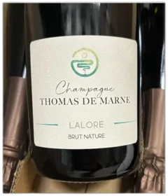 capture du vin Thomas de Marne Champagne Blanc de Blancs Zéro Dosage Lalore