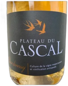 photos du vin Domaine Plateau du Cascal Vin de France Chardonnay