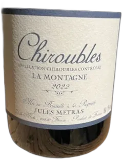 illustration du vin Jules Métras Chiroubles la Montagne