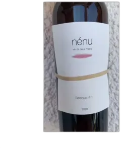 photo du vin Nénu Vin de France Rosé Barrique n°01