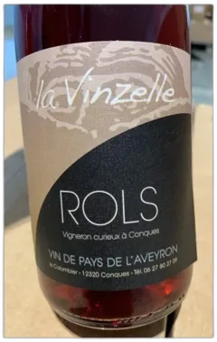photo du vin La Vinzelle