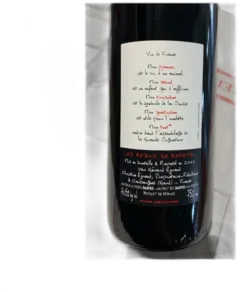 photos du vin Vin de France Rouge Grenache 2011