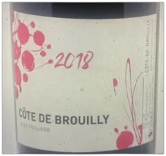 photo Alex Foillard Côte de Brouilly