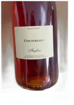 vue du vin Vin de France Blanc Amphore Métissée