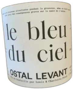 photo du vin Louis & Charlotte Pérot Vin de France le Bleu du Ciel