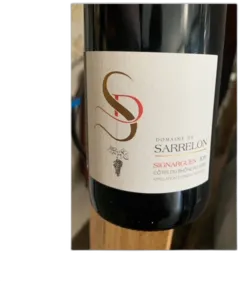 photo du vin Vignerons d’Estézargues Domaine de Sarrelon Côtes du Rhône Villages Signargues