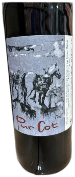 illustration du vin Vin de France Rouge Pur Côt