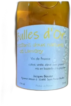 illustration du vin Château Lamery Vin de France Bulles d’or