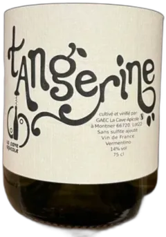 photo du vin la Cave Apicole Vin de France Tangerine