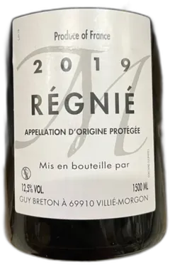 photo du vin Régnié