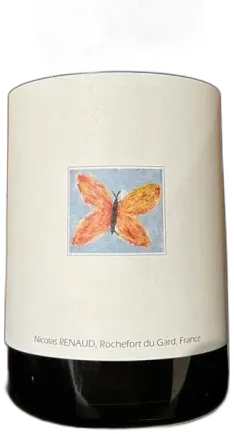 vue du vin Clos des Grillons Vin de France Papillon